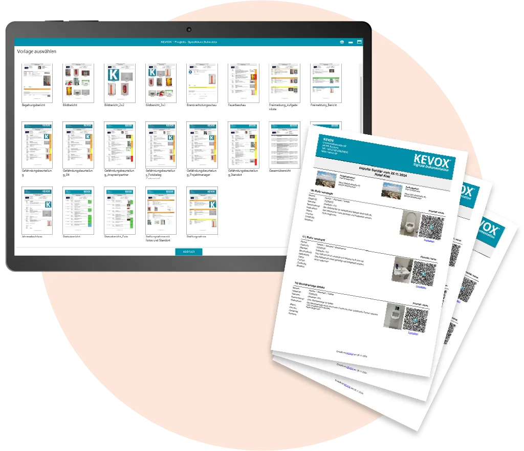 Erstellung professioneller Prüfberichte für Heizungs- und Lüftungsanlagen mit der SHK Software.